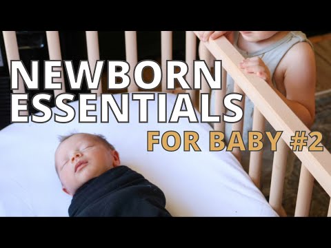 Newborn Essentials I Didn't Have With My First And Items I Realized I Needed AFTER Baby #2 Arrived