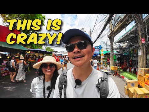 Inside World’s Largest Market 🇹🇭 Bangkok Chatuchak Market