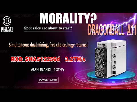 "The Entity" DragonBall Miner A11 REVEALED! The Dual Radiant & Alephium Miner...