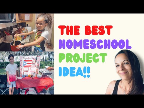 Awesome Homeschool Project Idea DITL