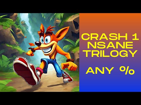 Crash 1 NST any % 59:56 RTA