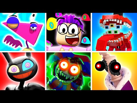 UNLOCKING ALL *AMAZING DIGITAL CIRCUS EPISODE 1, 2, & 3 MORPHS* IN ROBLOX! (SECRET MORPHS UNLOCKED!)