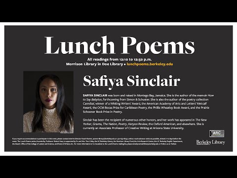 Lunch Poems - Safiya Sinclair