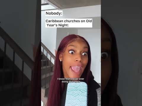 Caribbean Churches on Ole Year’s Night #newyear2024 #comedy #rowyourboat