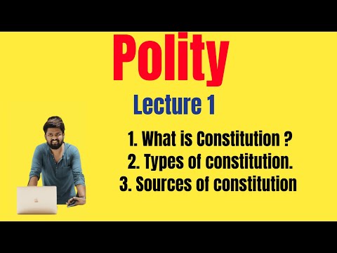 | L-01 | POLITY | What is constitution ? | UPSC / State PCS | IB ACIO