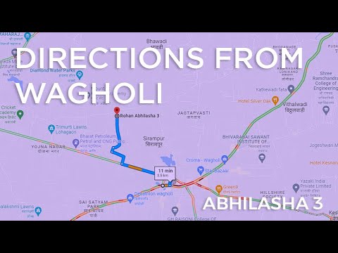 Direction Video: Wagholi to Rohan Abhilasha 3