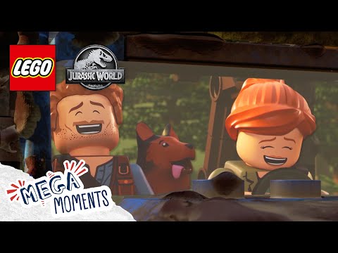 Muddy Mess! 😁 | LEGO Jurassic World: Legend of Isla Nublar | Mega Moments