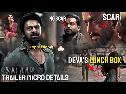 Salaar Trailer Micro Details | Salaar Trailer Breakdown | Vithin cine