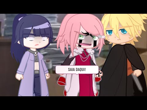 PARA DE ME ATRAPALHAR!! | Menma & Sakura & Hinata (MenmaSaku??) A.U (Genjutsu pt2)