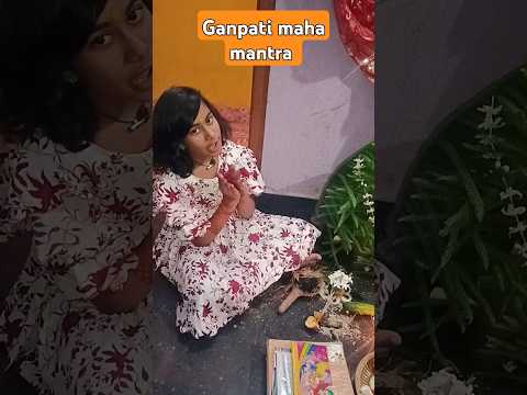 108 ganesh mantra jaap||ganpati bappa maha mantra||#shorts