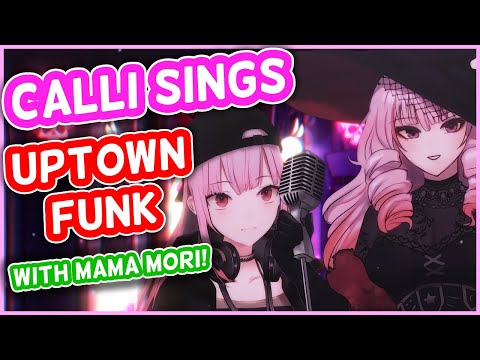 Calliope Mori and Mama Mori - Uptown Funk | Hololive Karaoke [UNARCHIVED]