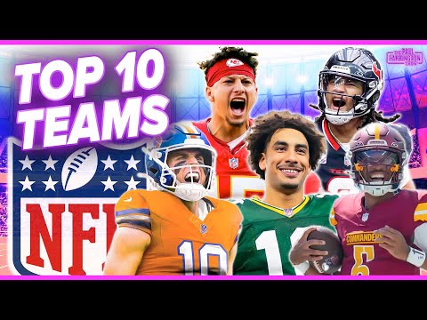 NFL Top 10 Teams: Packers DEBUT, Broncos & Commanders RISE, SHOCKING miss in Top 5 | PFS