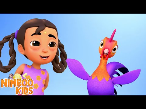 Kukdoo Koo Poem Animal Sound Song for Kids, कुकडू कू + Hindi Nursery Rhymes and Children Songs