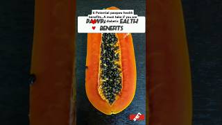 ULTIMATE PAPAYA  Health Benefits Revealed#cancerpreventiontips #healthylifestyle#shorts