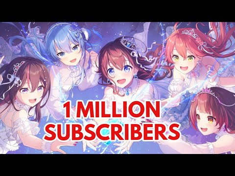 All Hololive Gen 0 Members Finally Reached 1 Million Subs