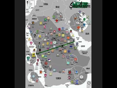 Football Clubs in Saudi Arabia! #map #football #saudiarabia #clubs #youtubeshorts