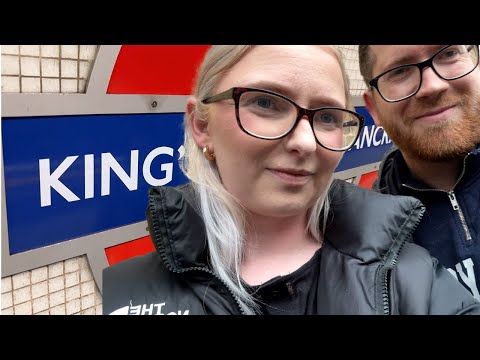 LONDON TRAVEL VLOG! travel day, BST Hyde Park & food in london