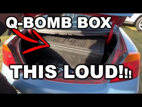 Q-BOMB SUBWOOFER BOX GOT THIS LOUD! IS IT WORTH IT?