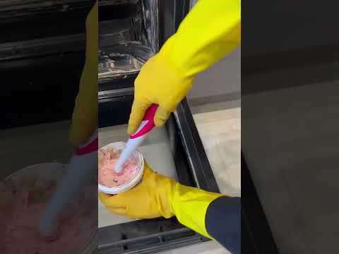 ASMR oven clean - next time I say I want to clean my oven, please remind me how much I hated this