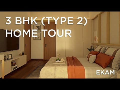 3 BHK (Type 2) | Home Tour, Rohan Ekam