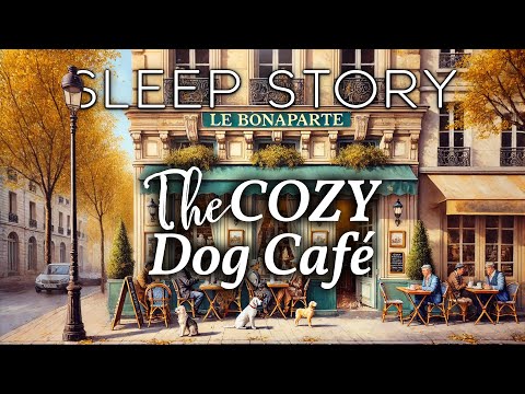 A Soothing Bedtime Story: The Cozy Dog Café in Paris