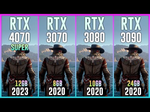 RTX 4070 SUPER vs RTX 3070 vs RTX 3080 vs RTX 3090 - Test in 25 Games