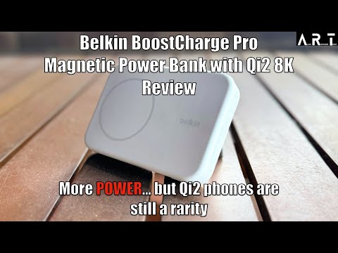 Belkin BoostCharge Pro Magnetic Power Bank with Qi2 8K Review