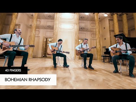 40 FINGERS - Bohemian Rhapsody (Queen) - Official Video - Fingerstyle Guitar