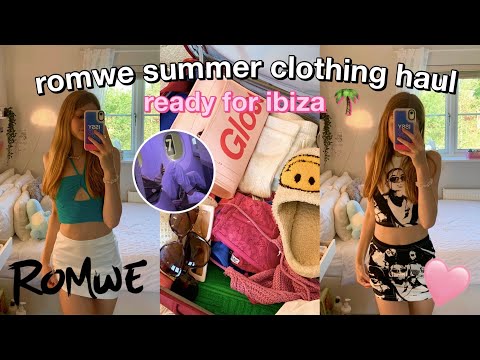 summer holiday clothing haul | ROMWE SUMMER STEALS