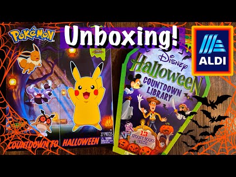 🎃 Aldi Halloween Countdown DOUBLE UNBOXING! 🎃