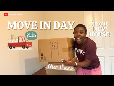 MOVE-IN DAY! First Dinner in Our New Home, House shopping, Unboxing New Appliances + Pot