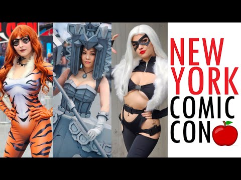 THIS IS NEW YORK COMIC CON 2023 NYCC BEST COSPLAY MUSIC VIDEO BEST COSTUMES ANIME CMV NYC MANHATTAN