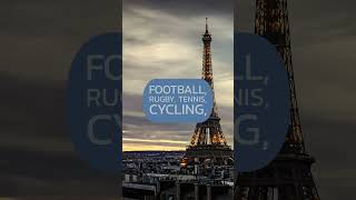 Sports in the City of Lights: Football, Rugby, Tennis, Cycling in Paris!  #cityoflights