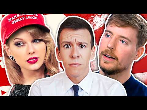 $50K MrBeast "Torture" Scandal Apology, Taylor Swift vs Donald Trump Controversy, & Today’s News