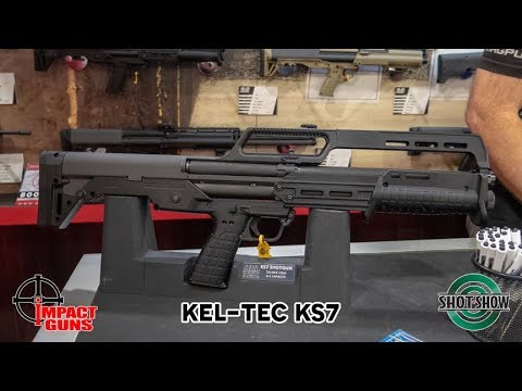 Kel Tec KS7 12 Gauge Pump Action Shotgun- SHOT Show 2019