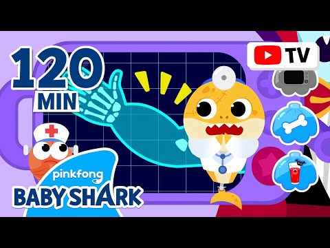 Doctor Baby Shark, Vampire's Arm is Broken | +Compilation | Halloween Hospital | Baby Shark Official