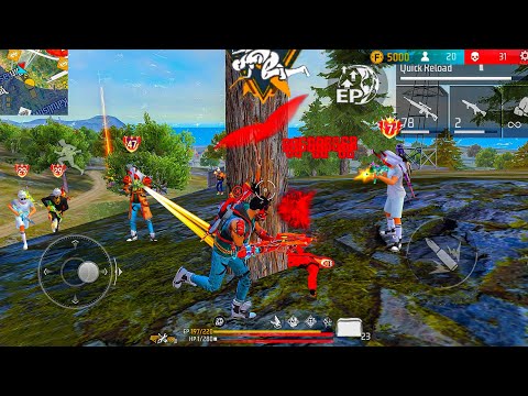 White444 31Kills 90% Headshot Rate ⚡| Solo Vs Squad Full Gameplay | Poco x3 Pro🔥iPhone 13📲 FreeFire