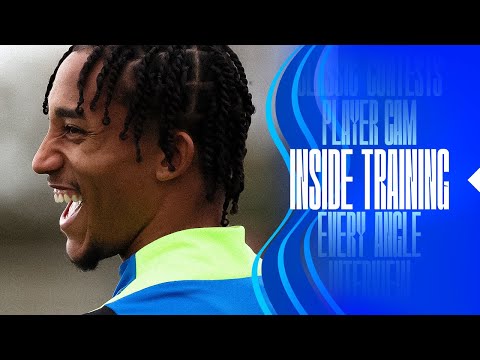 O'Riley and Pedro TRAIN 🇩🇰🇧🇷 | Brighton's Inside Training