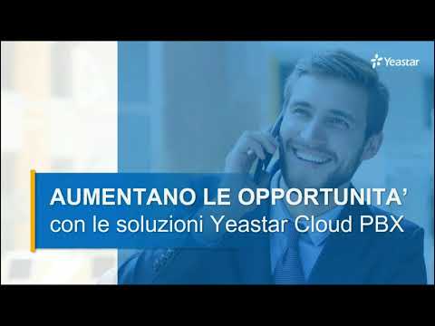 Webinar  Italiano: Aumentano le possibilità con le soluzioni Yeastar Cloud PBX