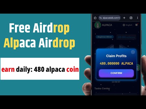 Free Airdrop 2024 | Free Alpaca Airdrop| New Airdrop Earning |  Online income