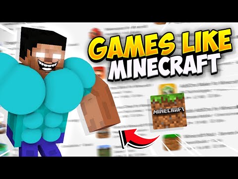 Trying Games like MINECRAFT...