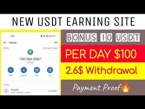 USDT Money Making Website | USDT Investment Mall | Best USDT Investment Website 2023