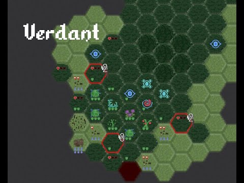 Playtesting Verdant: a Peculiar Turn-based Strategy Game