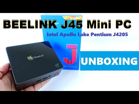 Beelink J45 Mini PC powered by Intel Apollo Lake Pentium J4205 Unboxing (Video)