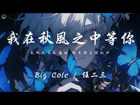 Big Cole/任二三 - 我在秋風之中等你 (花開花落花無悔)「花開花落花無悔 緣來緣去緣如水」【動態歌詞/PinyinLyrics】♪