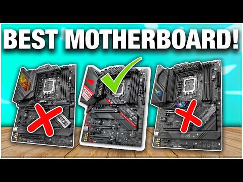 Best Motherboards for Gaming for ALL BUDGETS 😃AMD & Intel!