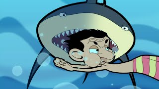 Mr Bean Gets Attacked By A Shark! | Mr Bean Animated Season 1 | Full Episodes | Mr Bean Official