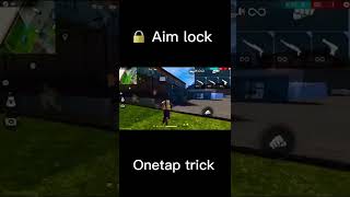 Aim lock 🔒 free fire Headshot trick || headshot free fire 🇧🇩 #freefire #short #freefirebd