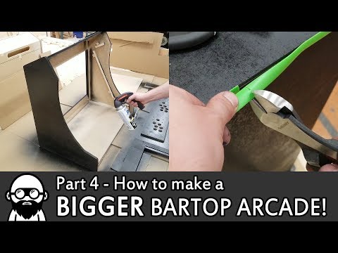 How to make a DIY BIGGER Bartop Arcade! - Part 4 - Raspberry Pi