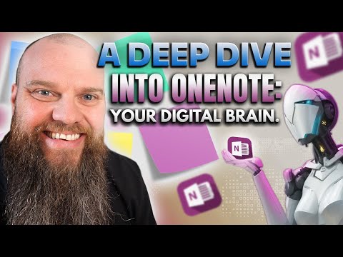 A Deep Dive into OneNote; Your Digital Brain #microsoft365